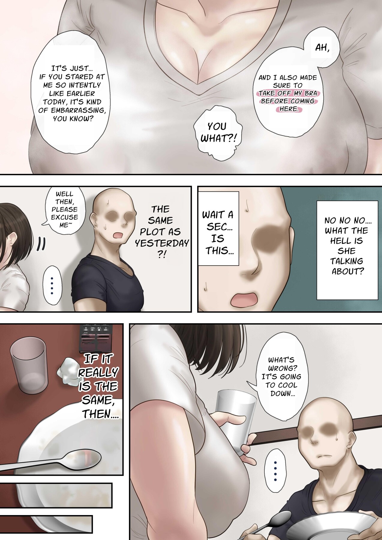 Hentai Manga Comic-These Babes Who Live In The Same Building Complex Bring Me Delicious Snacks Every Night-Read-16